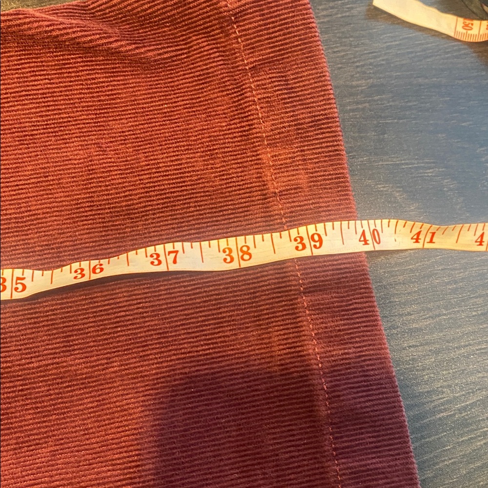 High Rise Corduroy Stride Wide-Leg Pants - Picture 5 of 6